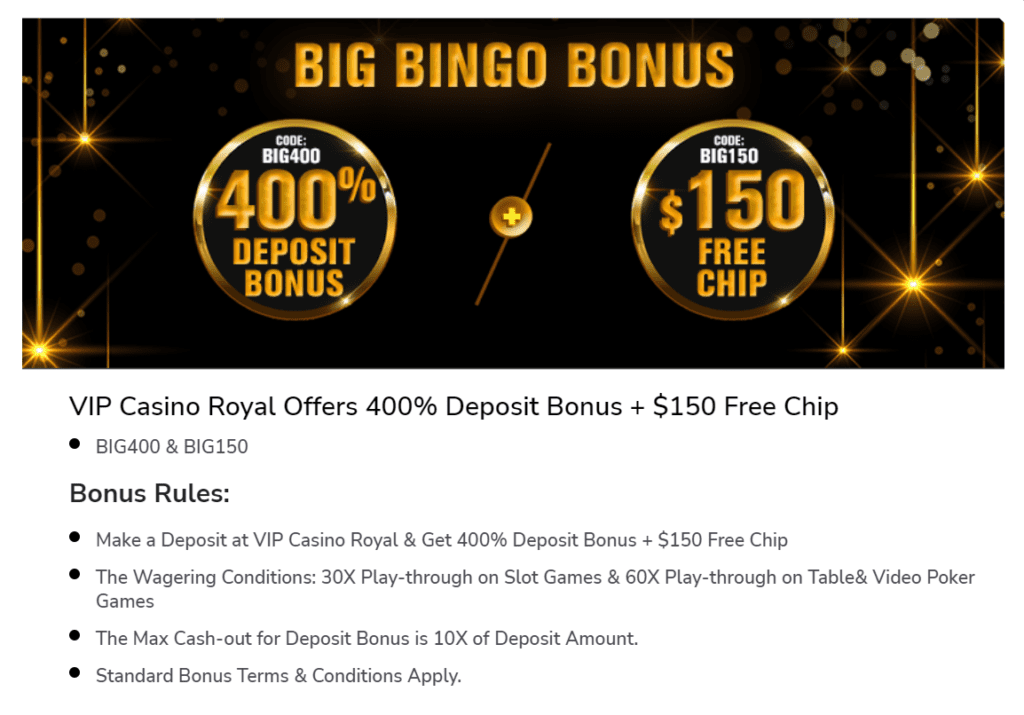 Vip Casino Royale Genuine Review - Is it a SCAM? 9