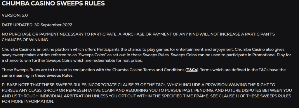 The Truth About Chumba Casino Everybody Should Know 8 Chumba Casino Sweeps Rules
