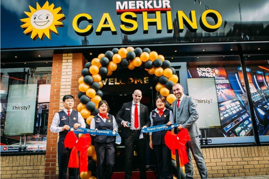 Merkur Casinos in Cardiff grand opening
