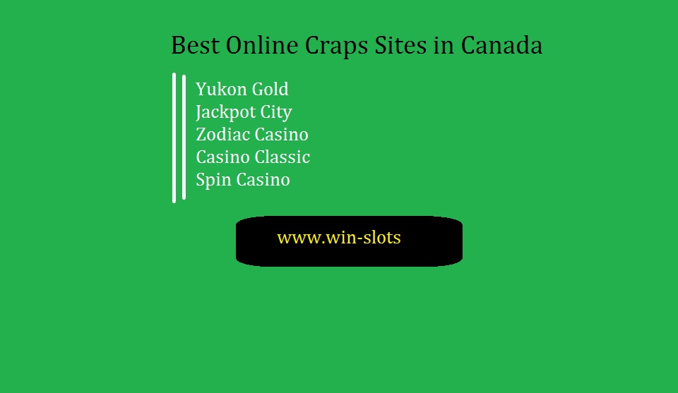 Online Craps Sites in Canada