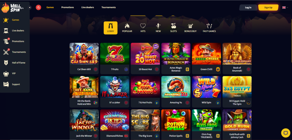 Hell Spin Casino Review and Rating 2023 4 Hell Spin Casino Games Library