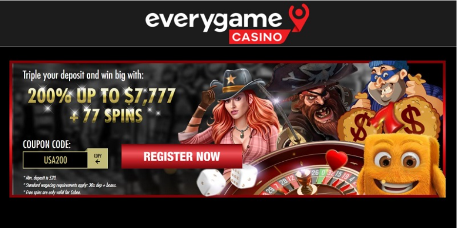 Everygame casino bonus codes