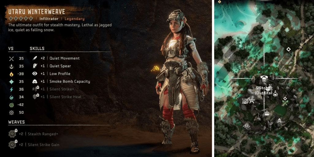 Best Armor In Horizon Forbidden West (With Their Legendary Outfit) 1 Horizon Forbidden West Legendary Armor Guide Utaru Winterweave
