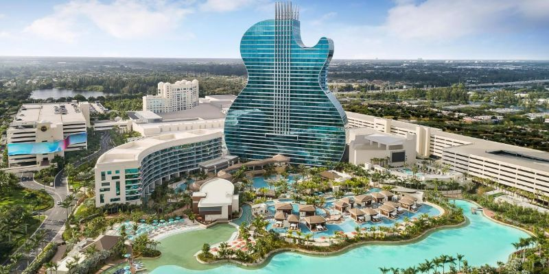 Top 10 Largest Casinos In The United States (2023) 5 Seminole Hard Rock, Hotel and Casino-1