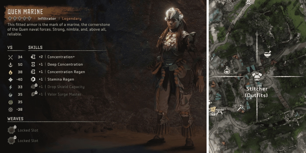 Best Armor In Horizon Forbidden West (With Their Legendary Outfit) 4 Horizon Forbidden West Burning Shores Every New Legendary Outfit Quen Marine