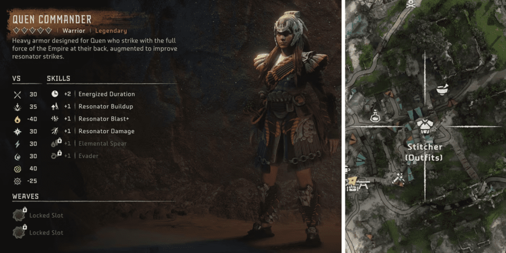 Best Armor In Horizon Forbidden West (With Their Legendary Outfit) 6 Horizon Forbidden West Burning Shores Every New Legendary Outfit Quen Commander