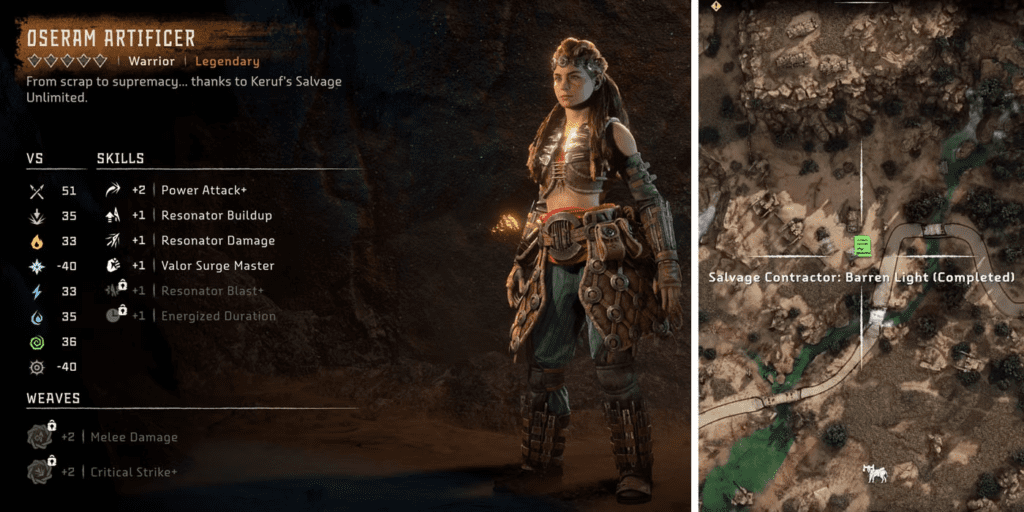 Best Armor In Horizon Forbidden West (With Their Legendary Outfit) 7 Horizon Forbidden West Legendary Armor Oseram Artificer