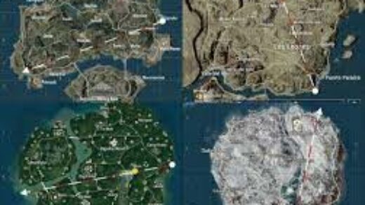 Pubg mobile maps