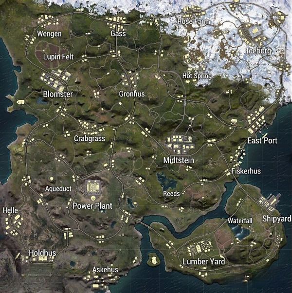 PUBG Mobile Map 6 Pubg mobile maps
