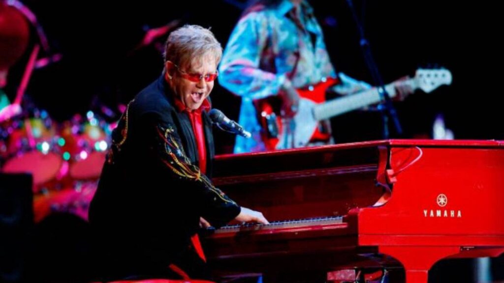 Elton John, “The Red Piano”