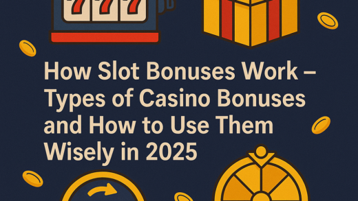 How Slot Bonuses Work – Types of Casino Bonuses and How to Use Them Wisely in 2025