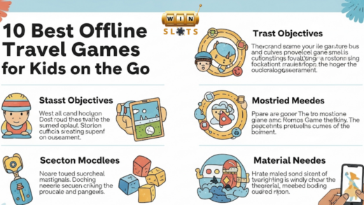 10 Best Offline Travel Games for Kids on the Go