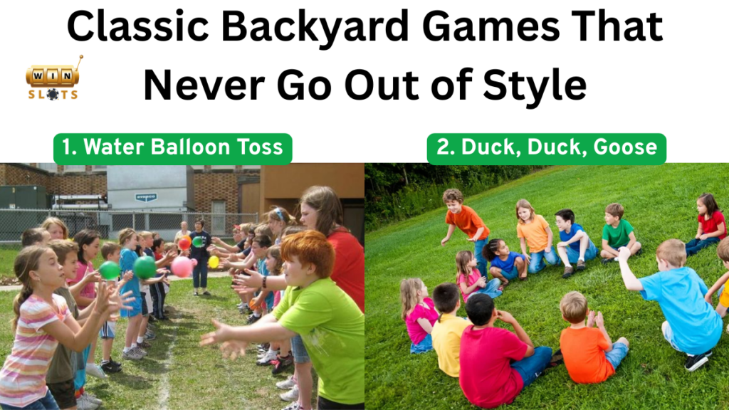 Fun Backyard Games for 4-Year-Olds: USA Summer Favorites 1 Classic Backyard Games That Never Go Out of Style