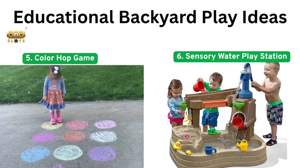 Fun Backyard Games for 4-Year-Olds: USA Summer Favorites 3 Educational Backyard Play Ideas