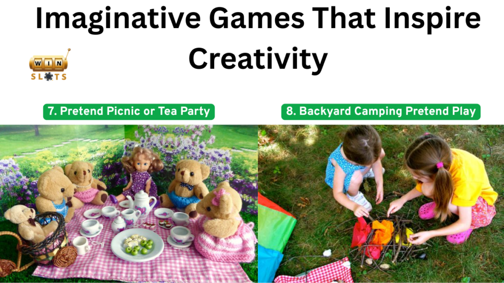 Fun Backyard Games for 4-Year-Olds: USA Summer Favorites 4 Imaginative Games That Inspire Creativity