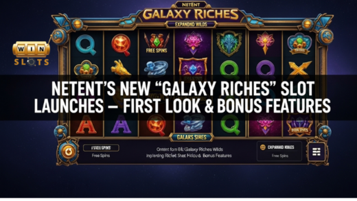 NetEnt’s New “Galaxy Riches” Slot Launches – First Look & Bonus Features